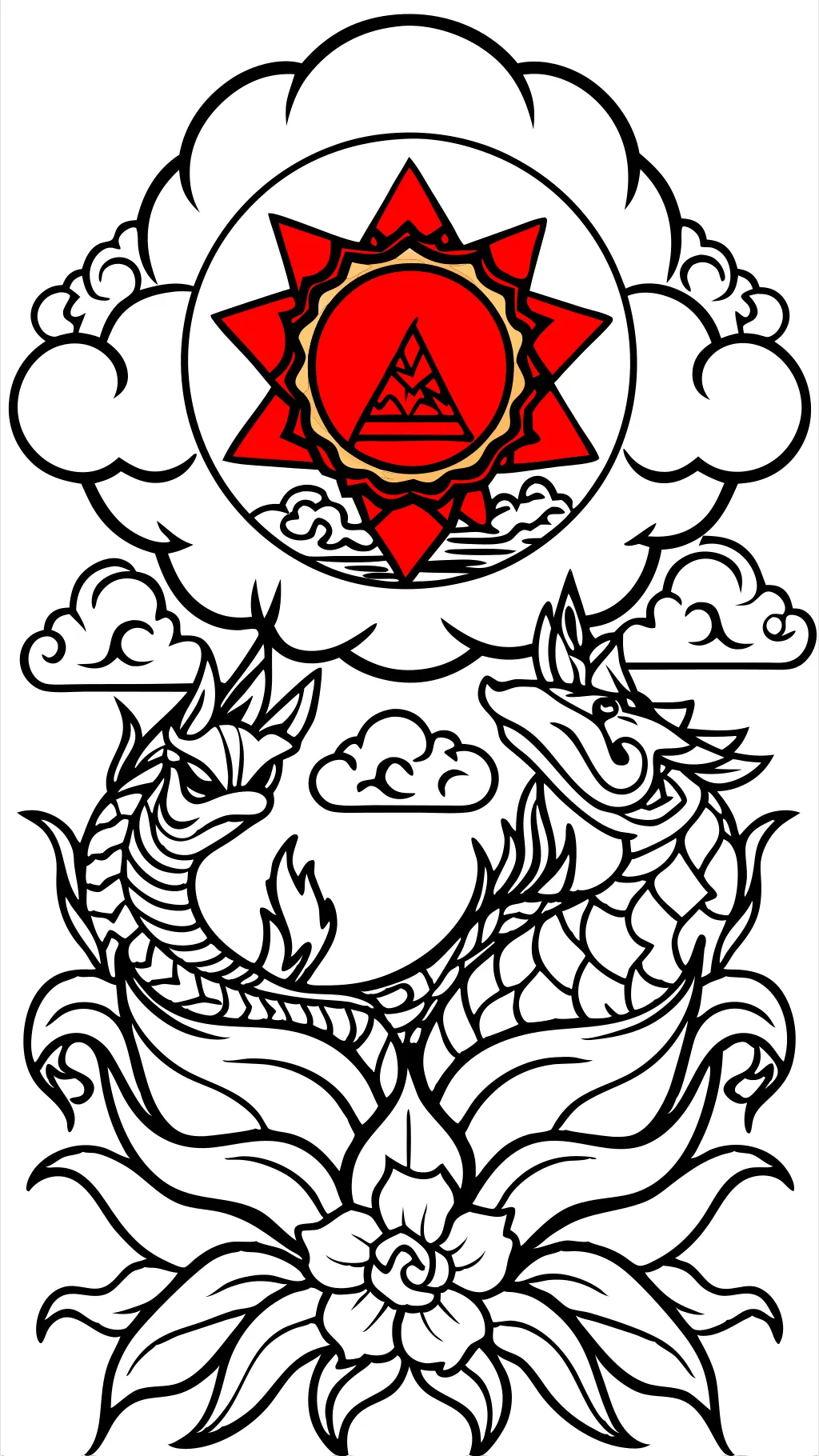 Rise of Red Coloring Pages imprimible